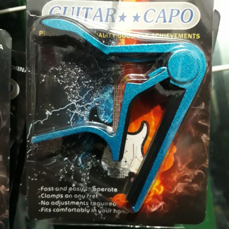 Capo Gitar Akustik Bahan Besi Aloy Alumunium