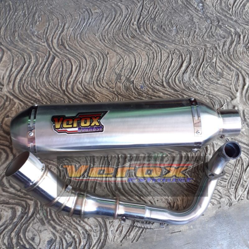 (ORIGINAL) KNALPOT RACING VEROX KAPSUL TIPE KS1 NMAX AEROX PCX BEAT VARIO MIO SCOOPY NOT RSPEED CKC