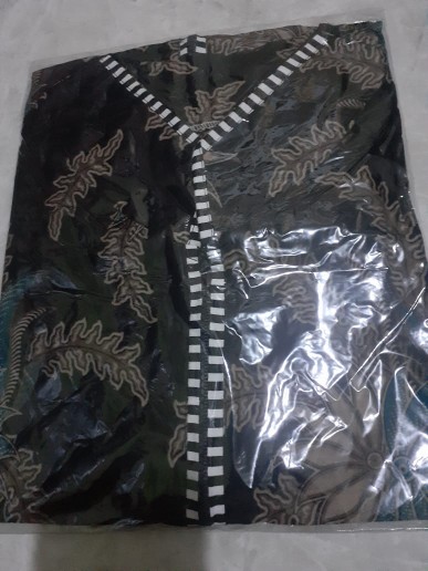 [ Terbaru ] Atasan Batik Wanita Kerja Kantor Ori Shabirah Batiksolo Blouse Blusebatik Batikmodern M