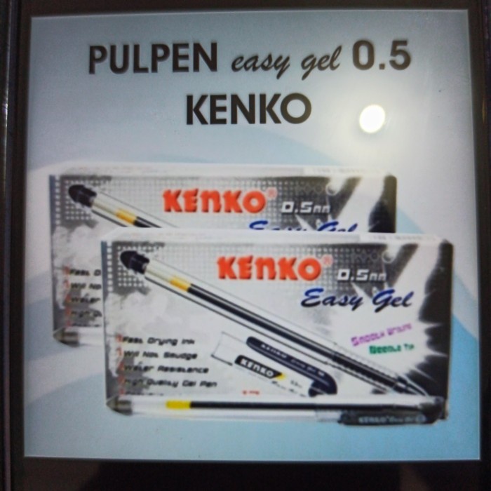 

Pulpen Kenko Easy Gel 05
