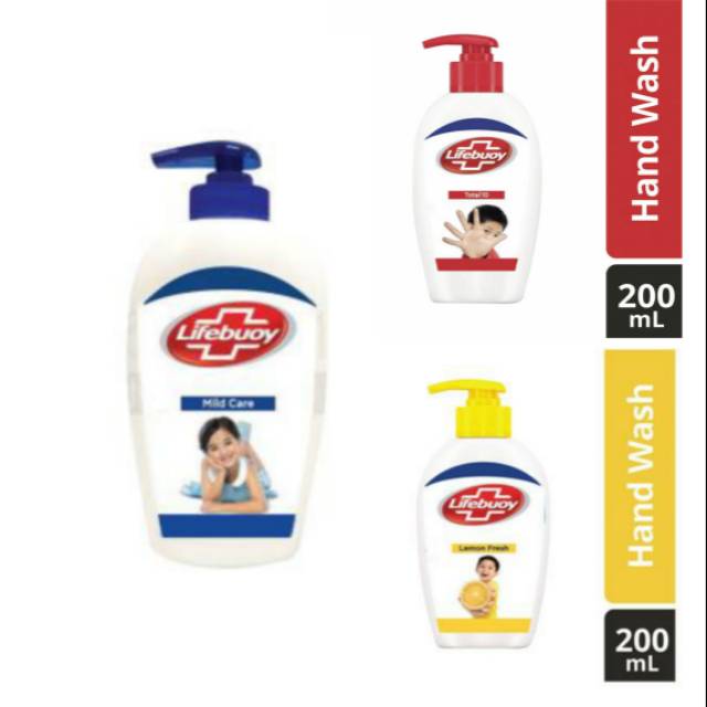 SABUN CUCI TANGAN ANTISEPTIK ANTI BAKTERI 200 ML LIFEBUOY PUMP HANDWASH HAND SOAP ANTI KUMAN