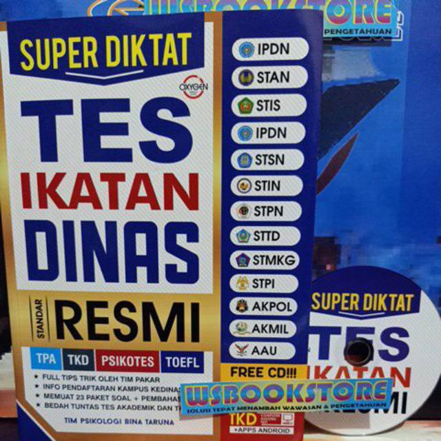 

Super Diktat TES IKATAN DINAS Standar Resmi + CD (B5)