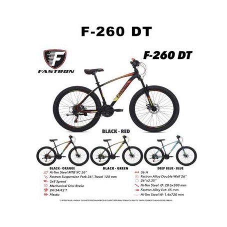Jual Sepeda MTB 24 Fastron F-260 Murah