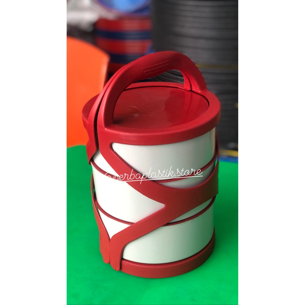 Rantang sayur / rantang susun bulat / rantang bela durian g