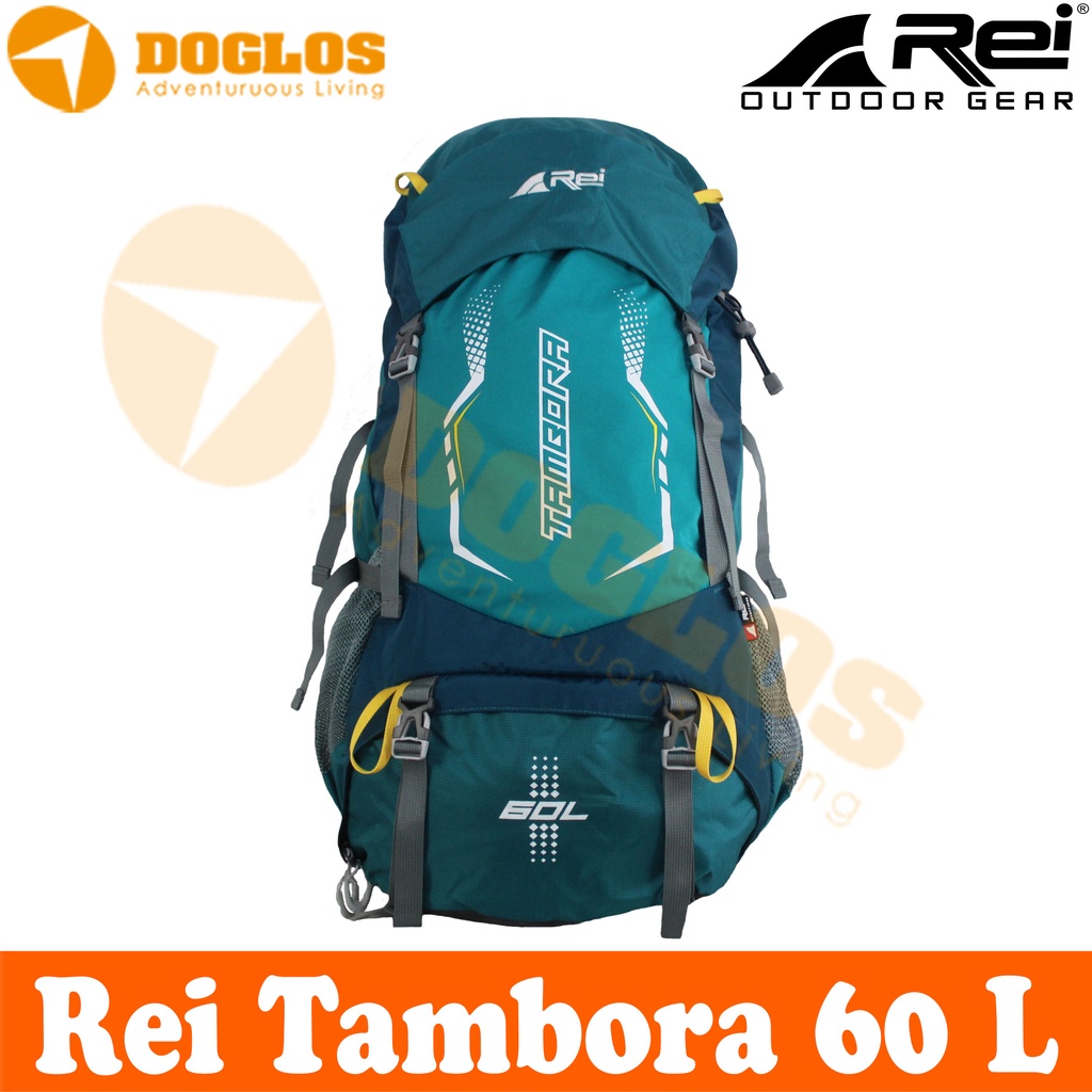 Tas Carrier Rei Tambora 60L Outdoor Hikking Camping Travelling Gunung