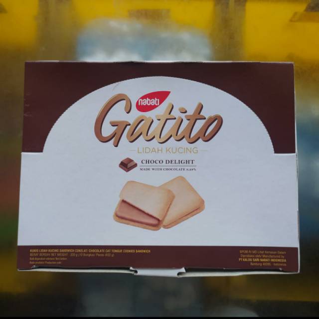 NABATI GATITO LIDAH KUCING CHOCO DELIGHT