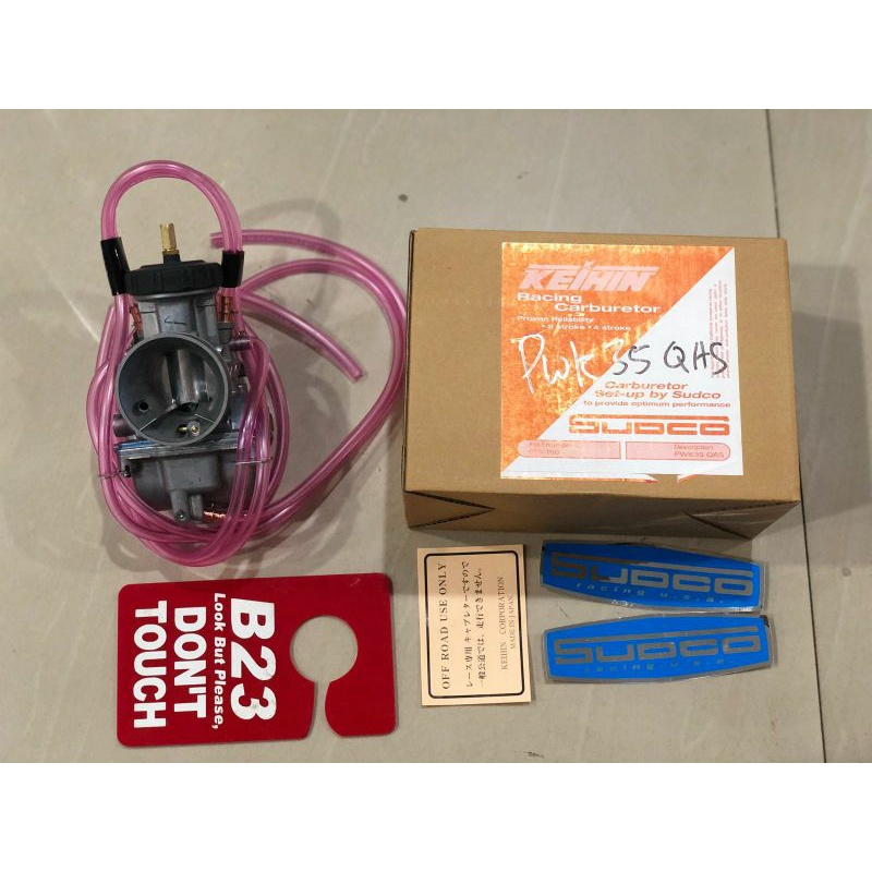 Karbu sudco pwk 35 qas original usa carbu ori karburator universal Quad vent airstrike
