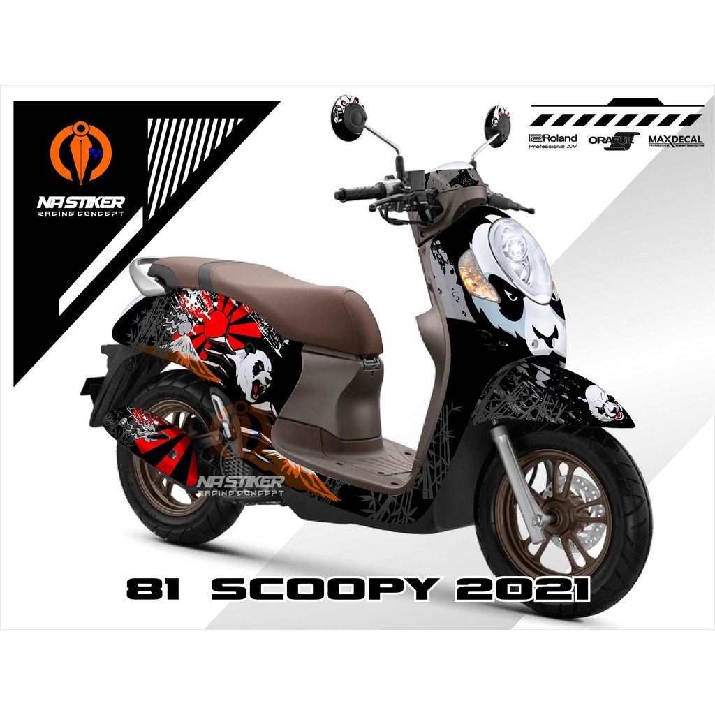DECAL SCOOPY 2020 2021 PANDA FULLBODY SCOOPY-81