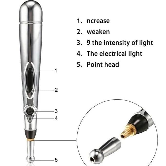 PEN PENA REFLEKSI AKUPUNTUR MERIDIAN ENERGY ELEKTRIK