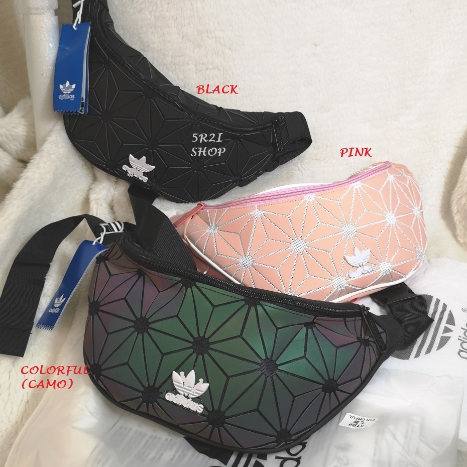 Tas ADIDAS Issey miyake Xeno 3D Waistbag (Furing dalam ADIDAS) Tas Pinggang selempang ADIDAS 519