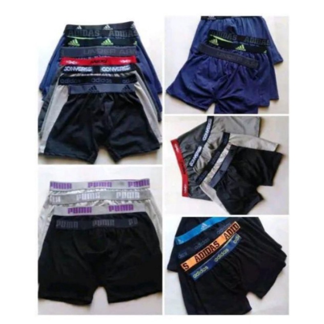 CD boxer pria isi 3pcs premium original