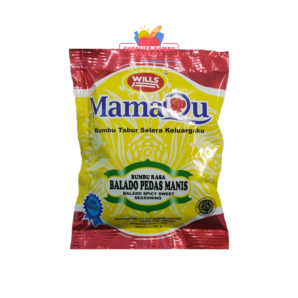 MamaQu Bumbu Tabur Snack Balado Jagung Bakar BBQ Keju Manis 100g