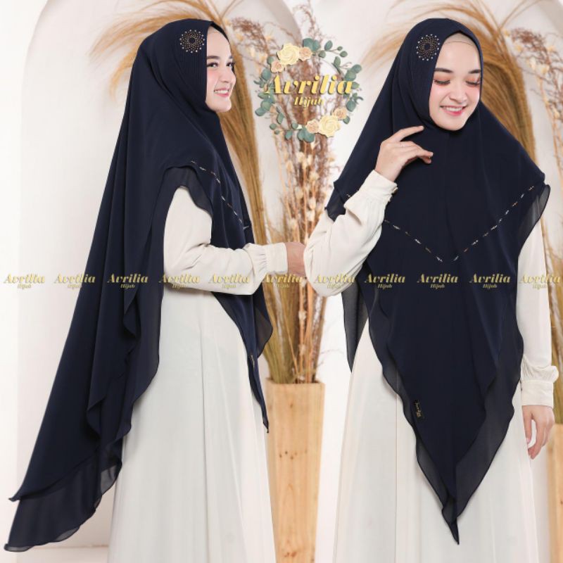 Terbaru...!!! Khimar kadhijah ori by avrilia