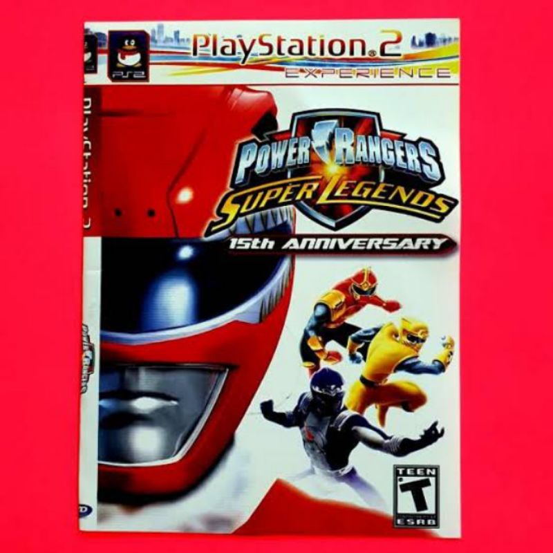 Kaset Ps2 POWER RANGERS SUPER LEGEND