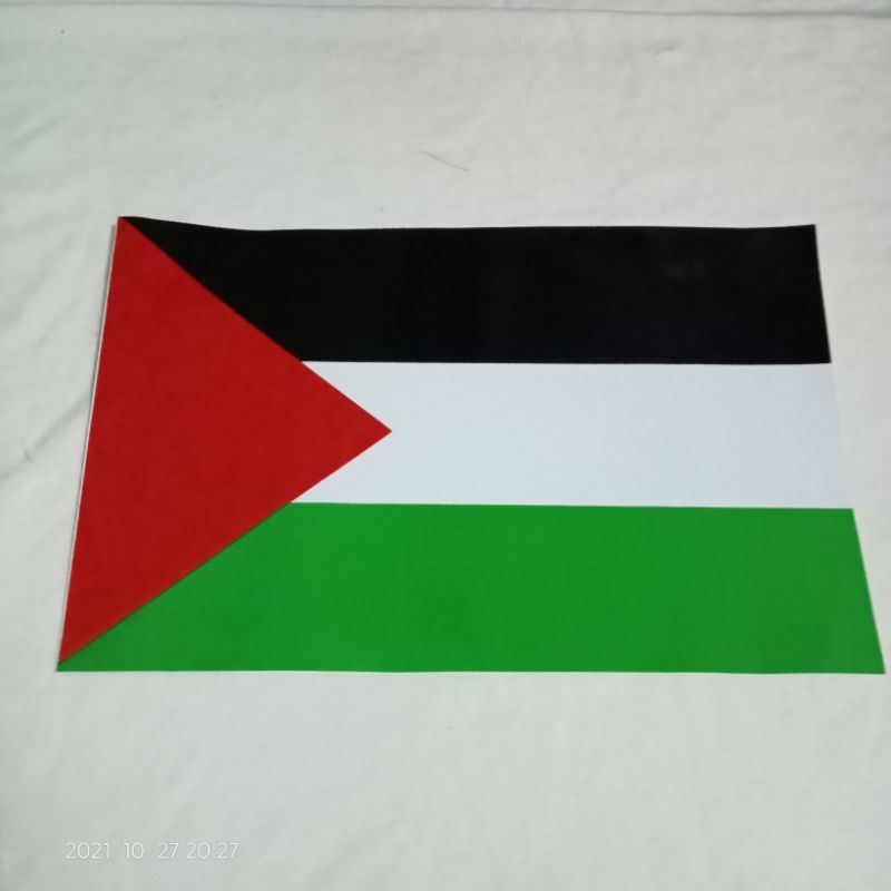 STIKER Bendera PALESTINA GAZA ukuran jumbo