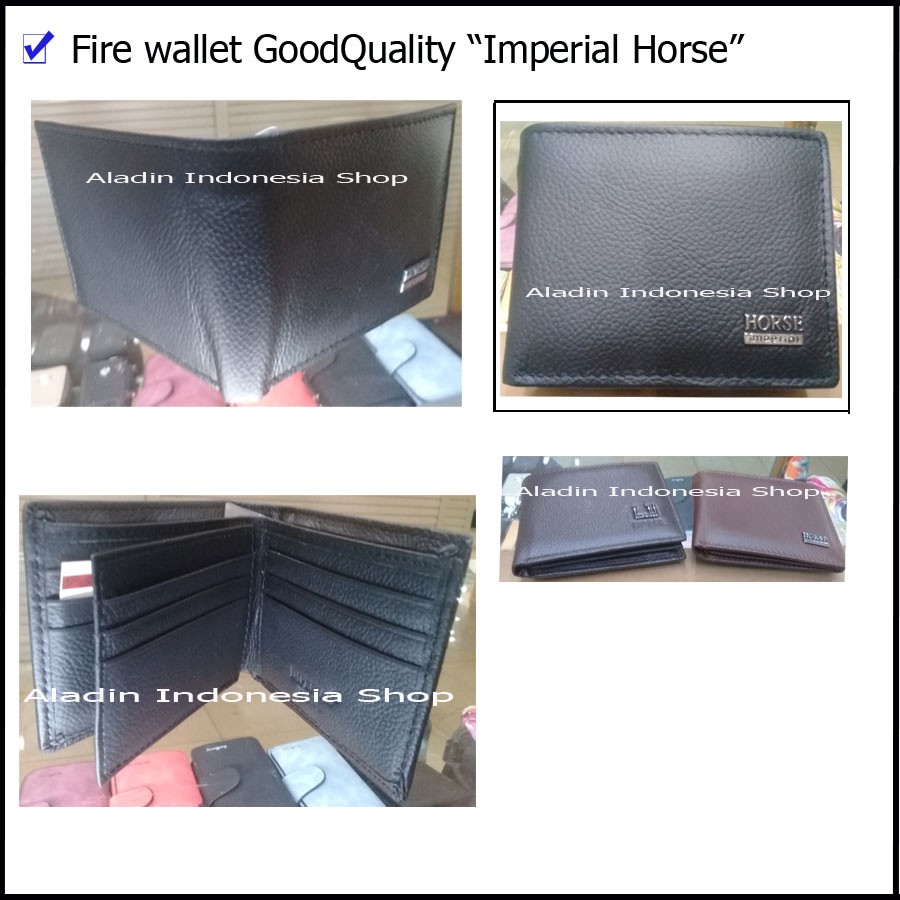 Alat Sulap Dompet Api Imperial Horse - Dompet Api - Good Quality Wallet - alat sulap