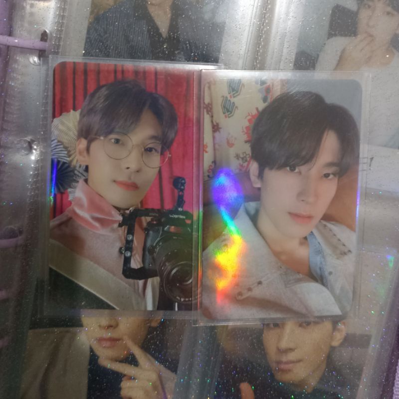 WONWOO SEVENTEEN GOMAGZ GOING MAGAZINE PC PHOTOCARD SET WHITE BLACK VER