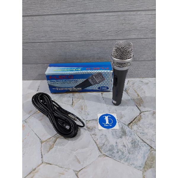 Mic Mik Kabel Fleco Microphone Kabel Karaoke Fleco F 333 ORIGINAL