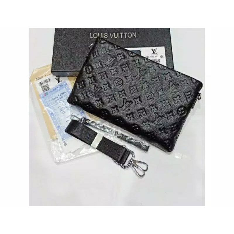 TERBARU HANDBAG CLUTCH PRIA WANITA KULIT ASLI IMPORT