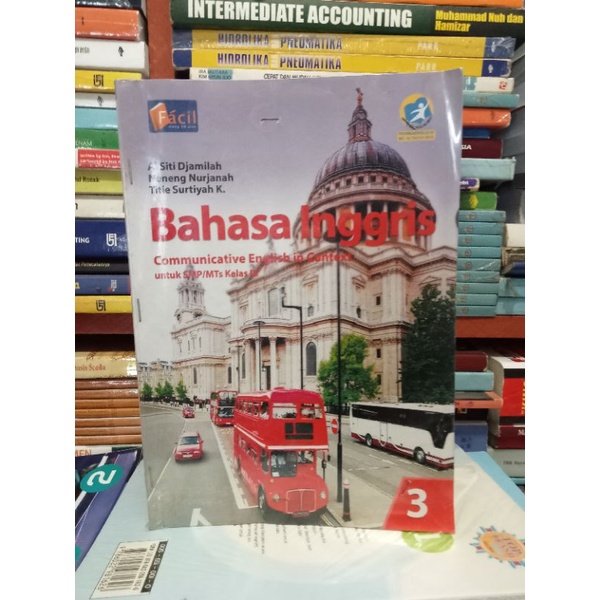 buku bahasa Inggris kelas 9 SMP pacil