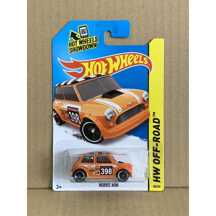 Hotwheels Morris Mini 398 Orange