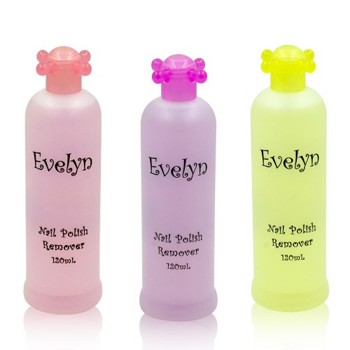 Evelyn Nail Polish Remover 55ml / 120ml Aseton Pembersih Kuku