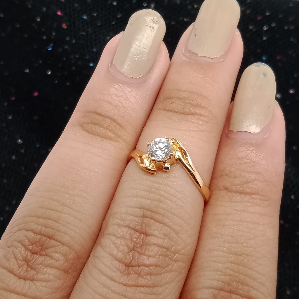 Cincin Emas 17K - 1.25 gr Kadar 750 - 489