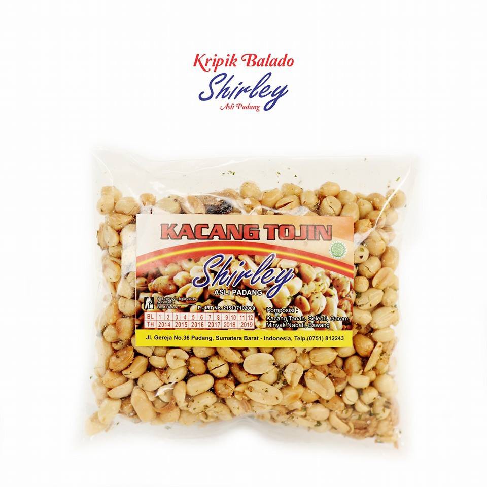 

Kacang Tojin Shirley Kemasan Kecil