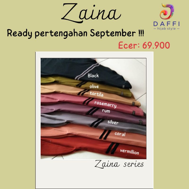 Zaina hijab daffi ORI