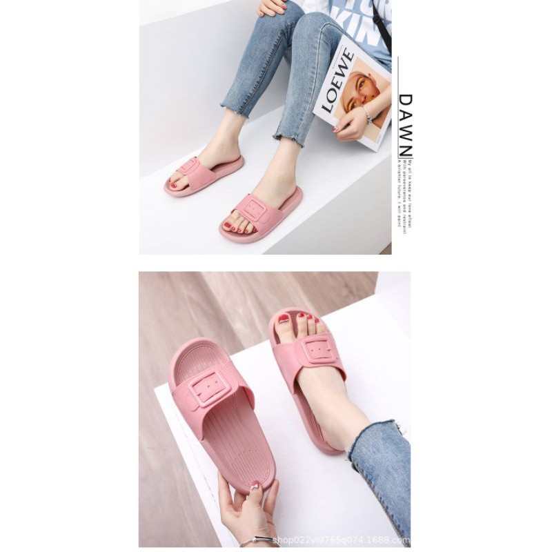 sandal karet gesper import 109 bahan empuk halus sandal indoor outdoor