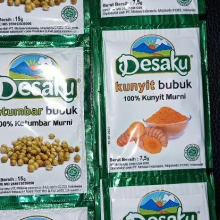 

❄️Jangan Diklik! Desaku Kunyit dan ketumbar bubuk renceng @12 pcs F⚡ASH SALE/4.4 Brands Festival/〖[COD]〗/【F⚡ASH SALE✅】/〖[Star]〗