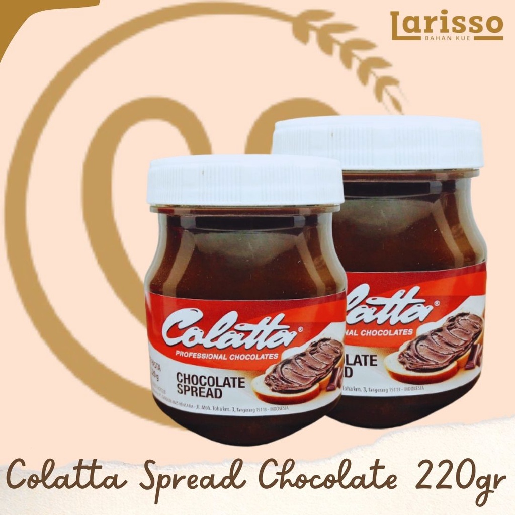 

COLATTA CHOCOLATE SPREAD DARK 220GR