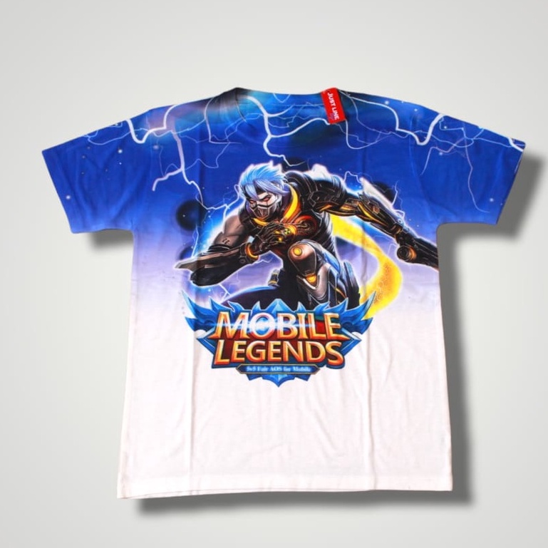 GRATIS NICNAME BAJU FREE FIRE/BAJU GAMING MOBILE LEGEND  ANAK SIZE 9-12THN