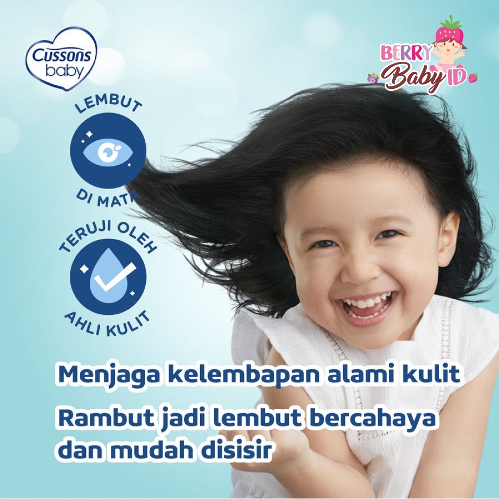 Cussons Baby Hair &amp; Body Wash Mild &amp; Gentle Sabun Shampo Bayi 750 ml Berry Mart