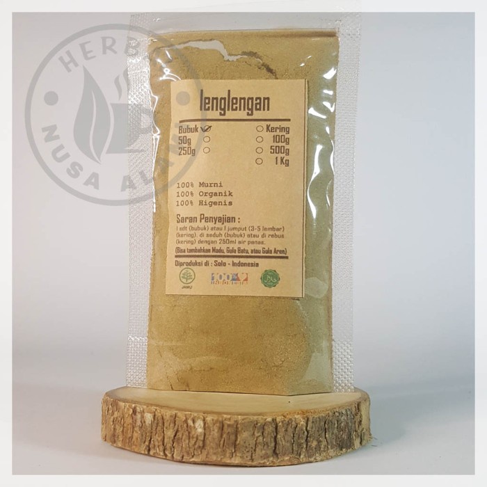 

LENGLENGAN BUBUK | MURNI | Leucas Lavandulifolia 100g