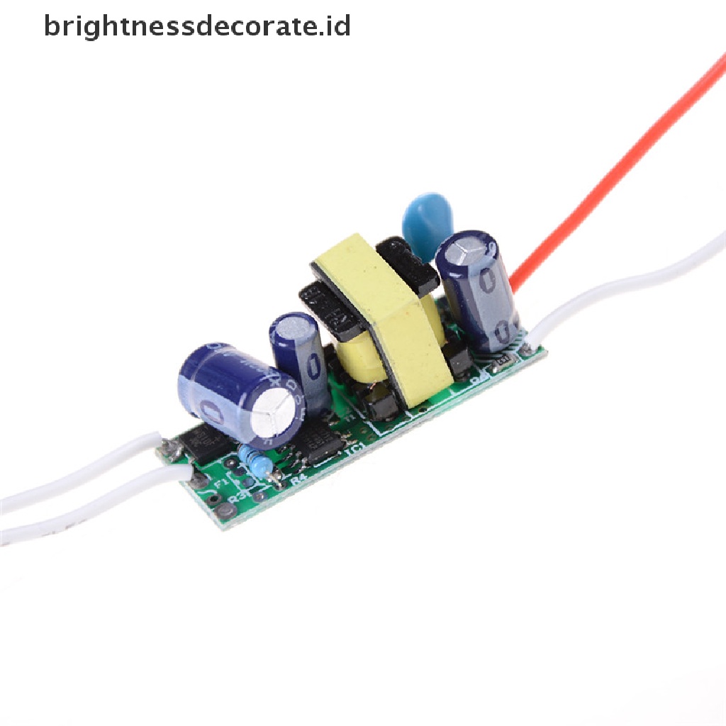 Power Supply Input Driver Led 1-36w Ac100-265V Arus Konstan Untuk Lampu