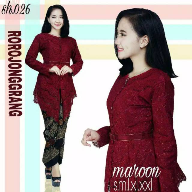 SERBA 70.000 ATASAN KEBAYA RORO JONGGRANG CUCI GUDANG