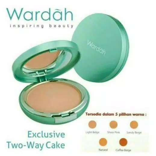 WARDAH EXCLUSIVE TWO WAY CAKE SPF15 [Kemasan Baru]