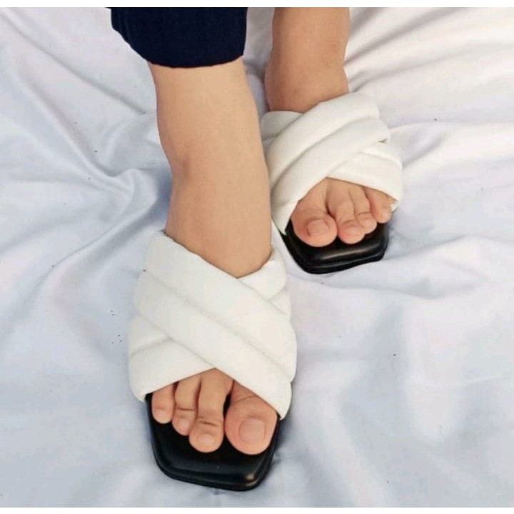 sandal wanita teplek silang