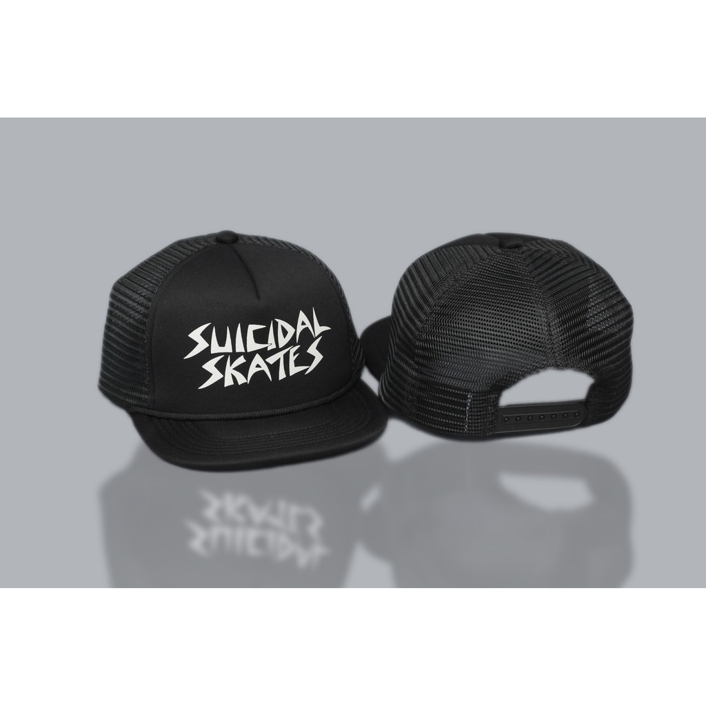 Topi Trucker Vans Metalica Suicidal SC Suicidal Skate Hight Quality Full Tag