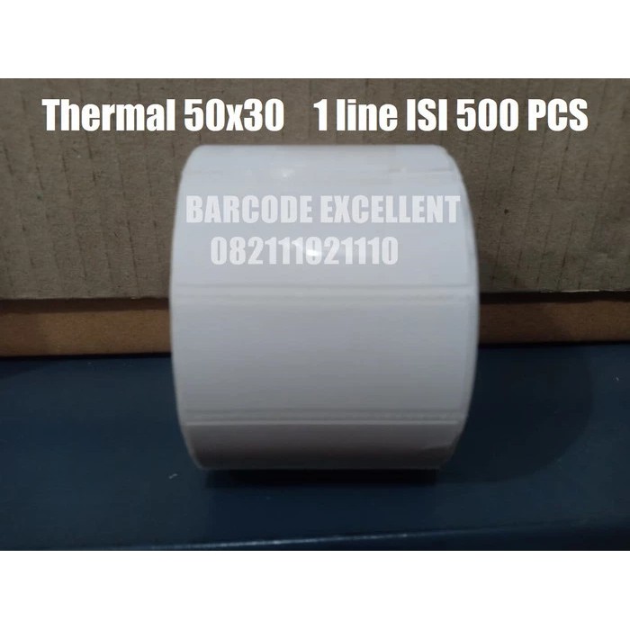 

STIKER LABEL BARCODE THERMAL 50x30 | 50 x 30 Xprinter 360b