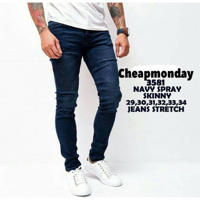 Celana Jeans Hitam Panjang Premium - Ready Stok, Kualitas Terbaik