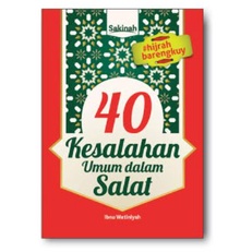 BUKU SAKU AGAMA 40 KESALAHAN UMUM DALAM SALAT