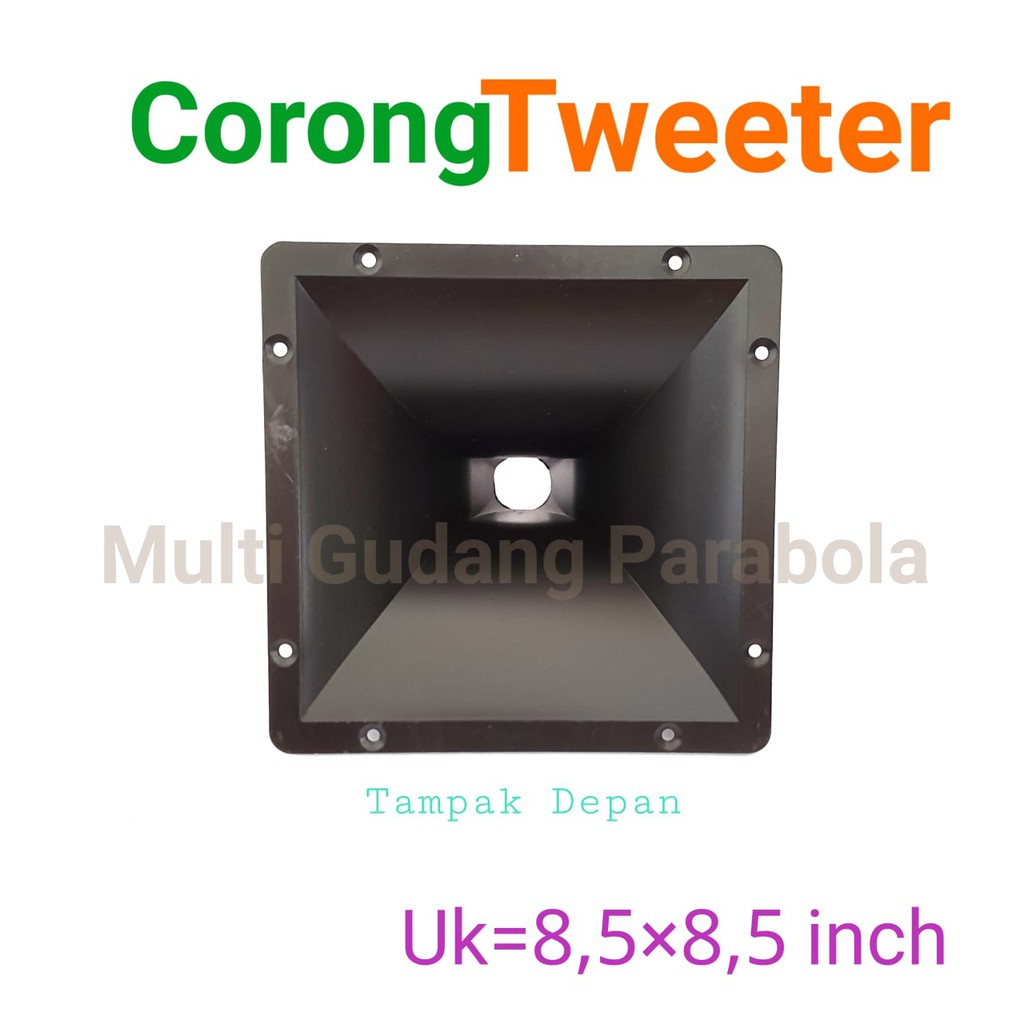 Corong Horn Tweeter Plastic 22 x 22 cm super murah