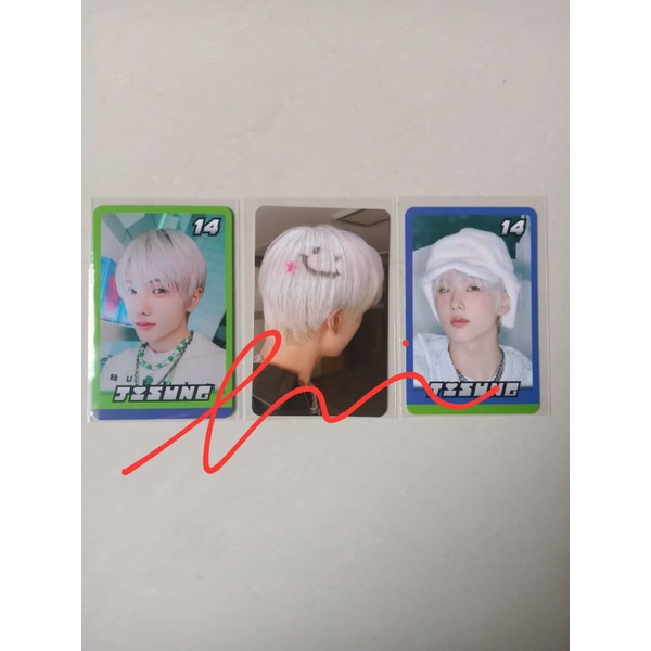 TRADING CARD GLITCH MODE VER A (jisung kumon set)