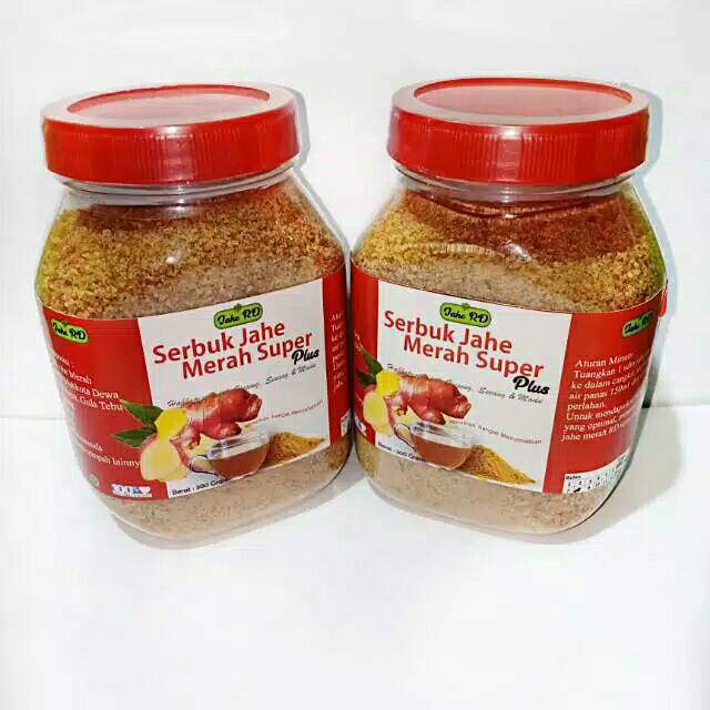 

Jahe merah super RD jahe kemasan pouch 330gram