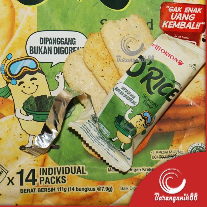 

Murmer--Crackers Rice Delfi Orion Krekers Beras O'Rice Orice Seaweed