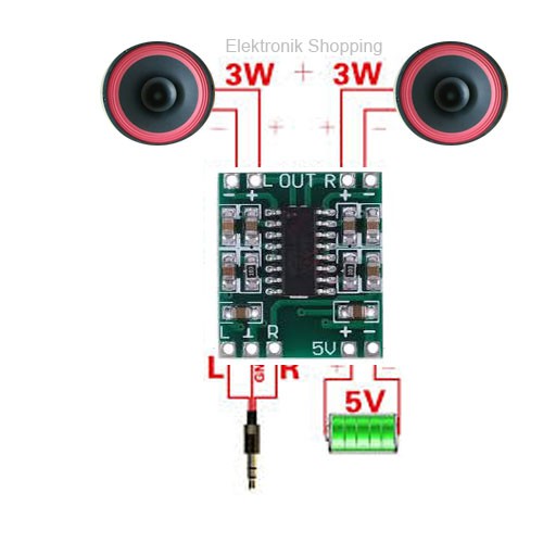 Modul kit PAM 8403 v1 Mini 5V Digital Amplifier Class D