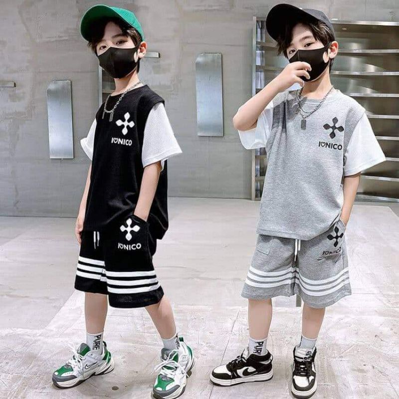 setelan anak laki laki import 5 tahun - 10 tahun setelan anak laki laki casual korean style setelan 