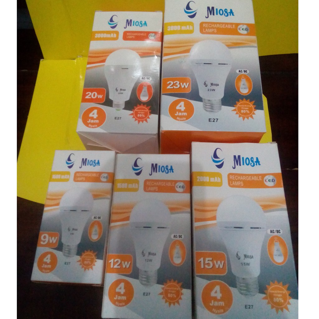 Lampu Bohlam Emergency